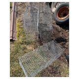 5 Racoon  traps.