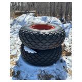 2 good year tires on rims. 18.4 x 26