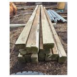 13 - 4 x 6 x 268'  Treated Posts,13 xs the money