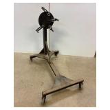Engine stand.