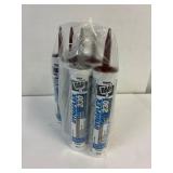 6 Dap 5 Brown, 1 Grey Int/Ext Caulking