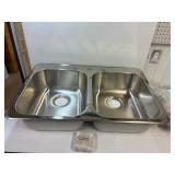 Stainless steel sink. Unused. 31.5 x 20.5ï¿½