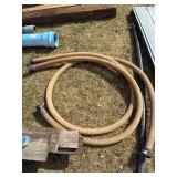 3 hoses with cam lock fittings. 2 1/2' OD