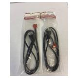 2 three pin Block Heater cords