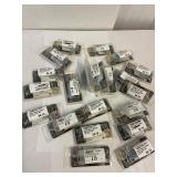 21 packs of sheet metal screws assorted