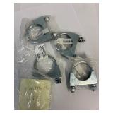 4 Muffler Clamps 1 3/4'
