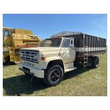 1981 GMC 6000 Grain Truck, VIN 1GDG6D1B7BV583365