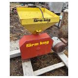 Farm King Mill, Model #60, 220v 5hp electric motor