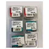 6 packs of screws assorted