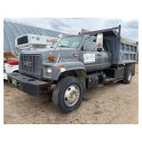 2000 GMC 7500 Dump Truck S/N 1GDM7H1C5YJ514643