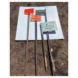 No Hunting Signs