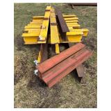 I beam 15 pieces, 13 are 8x5 1/4 & 2 are 6.5x6'