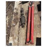 Hydraulic Rams 44' x 3'  & 16' x 4' approximately