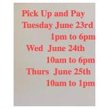 Pick Up Hours