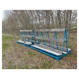Racks   102 ' long x 48 x 56' High