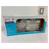 Mien 3 Pce Chrome Bathroom accessory kit