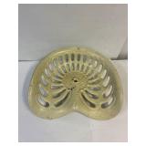Cast Iron seat. NVC, D89 stamped on the seatv