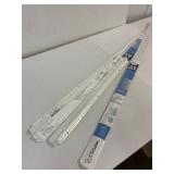 4 white 36' door sweeps