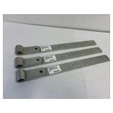 3 - 16' Gate hinge straps