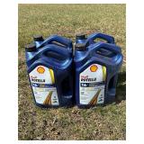 Shell Synthetic 15W-40 Engine Oil, 4 jugs unopened