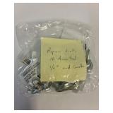 10 assorted repair links 1/4' and smaller