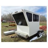 Fishing shack / Hunting blind. Trailer unit.