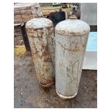 Pig Tail Propane tanks. Empty