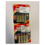AA Batteries 2 packs of 4