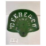 Deere & Co. Moline, ILL  Cast Ion Seat NVC