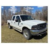 2003 Ford F350 SD Crewcab 4X4 S/N1FTSW31P53ED71487