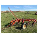 JI Case 4 furrow plow