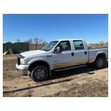2006 Ford F250 SD Crewcab 4WD S/N1FT2W21P96ED49555