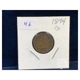 1894 USA Indian Head Penny