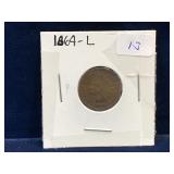 1864 USA Indian Head Penny