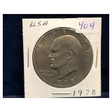 1978 - USA Eisenhower Nickel Dollar