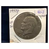 1977 D - USA Eisenhower Nickel Dollar
