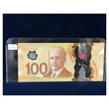 2011 Bank of Canada $100 note