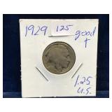1929 USA Buffalo Nickel