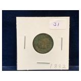 1882 USA Indian Head Penny