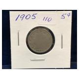 1905 USA Liberty Head Nickel