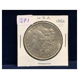1886 - USA Morgan Silver Dollar