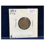 1866 USA Indian Head Penny