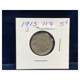 1913 S USA Buffalo Nickel