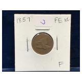 1857 USA Flying Eagle Penny