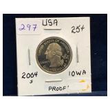 2004 S - USA Proof Washington Quarter