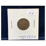 1900 USA Indian Head Penny