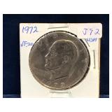 1972 - USA Eisenhower Nickel Dollar