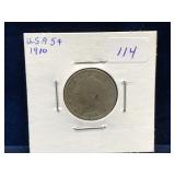 1910 USA Liberty Head Nickel