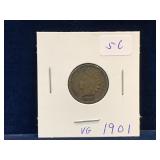 1901 USA Indian Head Penny