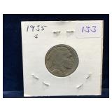 1935 S USA Buffalo Nickel